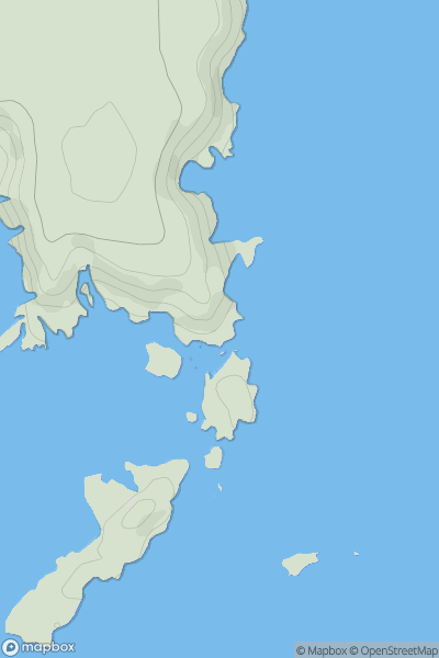 Thumbnail image for Foel Fawr [South-West Wales] showing contour plot for surrounding peak
